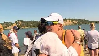 2018 Pac-12 Rowing Championships: Cal's Hunter Deuel spends Mother's Day with her mom, Gretchen