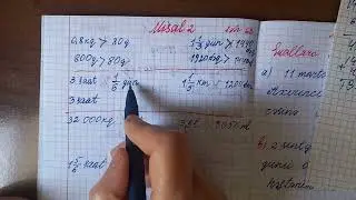 Riyaziyyat 4cü sinif 2-ci hissə səh 63. 1--6