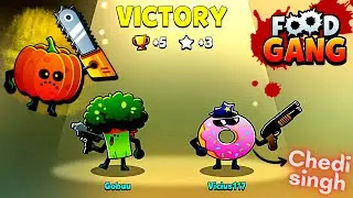 Food Gang|Part-1|Gameplay Walkthrough - BRO/Gobuu❤️Funny Hindi game|Mobile games 2022- Android,ios