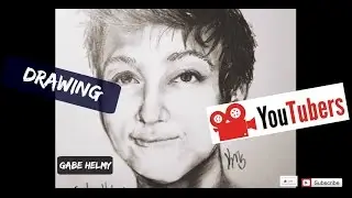 Drawing YOUTUBERS-Gabe Helmy