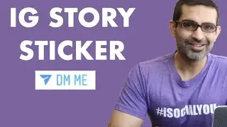 How to Use DM Me Sticker On Instagram Stories (Build Engagement & Relationships)