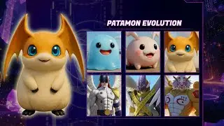 ⚡ The Legendary Holy Digimon Evolution &ndash; From Baby to Goddramon! #hailuoai #minimax #Digivolution