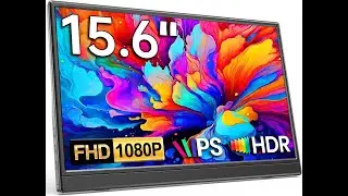 KQC 15.6&rdquo; Portable Monitor Review: Slim FHD IPS Travel Screen for Work & Gaming
