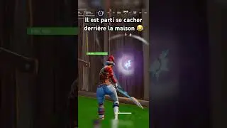 Il est parti se cacher derri&egrave;re la maison #fortnite #fortniteclips #ranked #gaming #funny