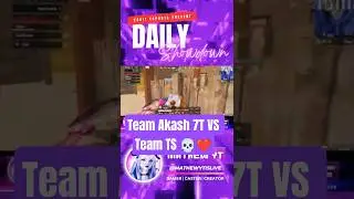 Team Akash 7T VS Team TS Fight In Miramar Scrims Day 29 Match 2