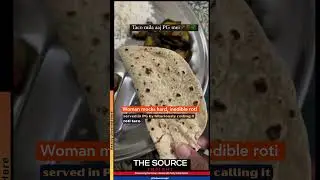Woman mocks hard, inedible roti served in PG by hilariously calling it roti taco