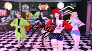 Sims 4💖 -  BLACKPINK   ‘Shut Down’ Dance Cover  (심즈4) K-POP