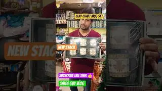 #tranding#Clay Craft mug Set#virslshorts#Sales Guy vlog#welcome to saugaat 6005239046