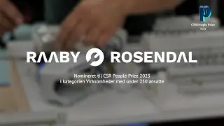 Raaby & Rosendal er nomineret til CSR People Prize 2023