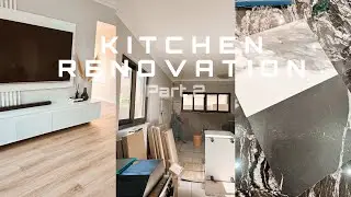 Kitchen Makeover Part 2:We Changed Flooring (FINfloor)|Choosing Our Stone Tops (Infinity Surfaces)