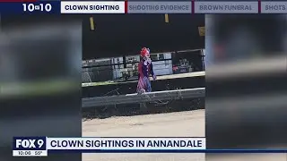 Clown sightings receive mixed reactions in Annandale, Minnesota | FOX 9 KMSP