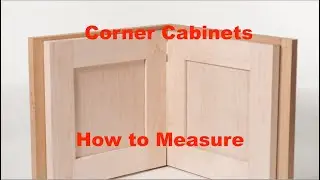Corner Cabinet Hinge (How to Measure for Lazy Susans)