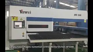 Sell usedyaweiHPE3048#CNC Punch Press#CNC Turret Punch PressX axis travel: 2500#machine 