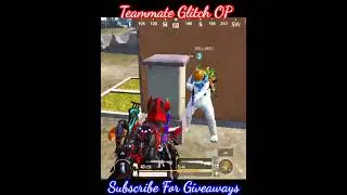 🤑 Redeem Codes Inside | Teammate Glitched watch till END| Op Glitch #radethegamer #rtgshorts