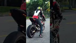 BMW S1000RR LOUD Exhaust Take Off! #bmw #s1000rr #arrowexhaust