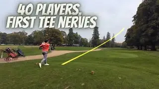 40 нервных первых ударов с площадки в турнире RealGolf
