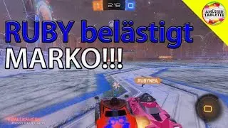 Ruby bel&auml;stigt RockBock - Rocket League # 19 (german/deutsch) - Let's Play Gameplay Together