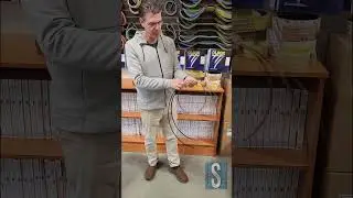 Preparing Your Bandsaw Blade for a QUINTUPLE FOLD #bandsawblades #bandsaw #shorts