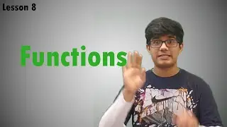 Functions | Lesson 8