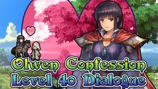 [Fire Emblem Heroes] Olwen Confession | Level 40 Dialogue