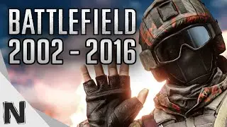 All Battlefield Game Trailers Evolution (2002-2016) Battlefield History PS4 Xbox One PC PS3 Xbox360