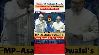 #Watch:MP Asaduddin Owaisi&rsquo;s Top 4 Speeches #trending #shorts #viral #short #ytviral #viralshort #yt