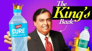 Сможет ли кампания Reliance стоимостью 5 рупий разрушить индийский рынок бутилированной воды стои...