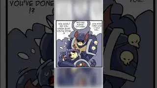 Warhammer 40k Comic Meme Dub: The Nightlords Try Washing Their Cloaks
