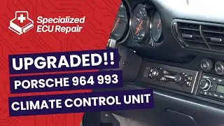 Porsche 964 and 993 Upgraded Climate control units, brand NEW with 5 years warranty.