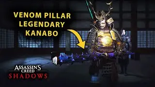 How To Get Venom Pillar Legendary Kanabo | Chest Map Location | Assassin's Creed Shadows