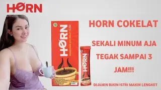 HORN BY DR. BOYKE - SUPLEMEN SERBUK STAMINA PRIA - RASA COKELAT