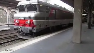 SNCF Class BB15000 d&eacute;part &agrave; Rouen Rive Droite (76)