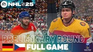 NHL 25 | 2025 IIHF World Championship | Germany - Czechia | Full Game Simulation