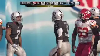 Madden NFL 16 MUT Solo Challenge Chiefs v Raiders