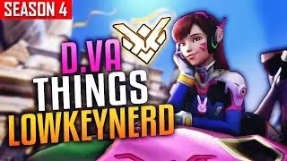RANK 1 D.Va Vs SEASON 4 - LowKeyNerd