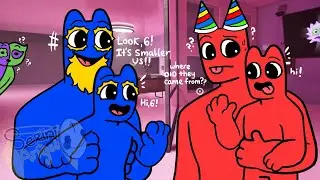 Flumbo & Banban Meet Their Baby Vers Themselves ?! Garten of Banban [AU] | Cartoon Fan Animation