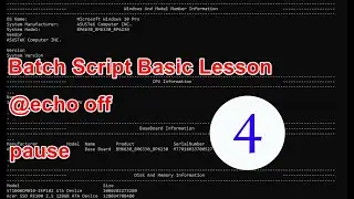 4 Delete Command batch script