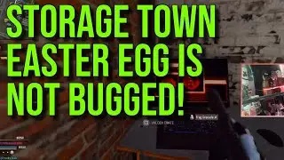 Storage Town Easter Egg is NOT Bugged! You Just Did It Wrong...