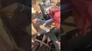 big logs vs wood splitter