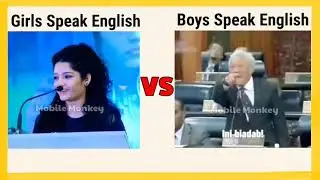Girls Vs Boys Speak English 😂@mobilemonkey #memes #girlsvsboys