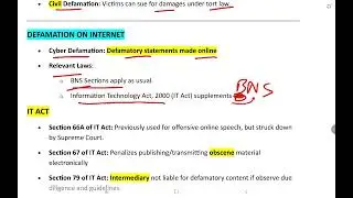 Defamation on Internet | Cyber Law