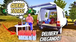 Fiz 10 MIL REAIS VENDENDO BEBIDAS - My Summer Car #90