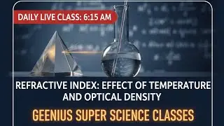 GENIUS SUPER SCIENCE CLASSES  is live