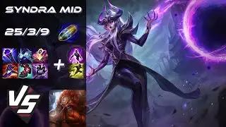 MID Syndra vs Gragas - EU Challenger Patch 25.20
