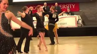 Silver Latin Chacha Round1. Aoife, Rose.