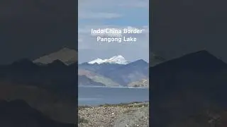 Spotting India China Borders (LAC) near Pangong Lake Leh Ladakh
