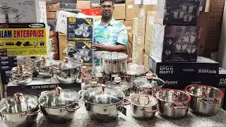 সারা জীবন ব্যবহারের জন্য অরজিনাল কাইসা ভিলা কুকিং সেট//Kaisa villa cooking set price in BD