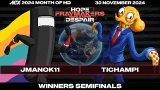 Jmanok11 (Commander Video) vs Tichampi (Octodad) - Winners Semifinals - HOPE/DESPAIR 24 FRAYMAKERS