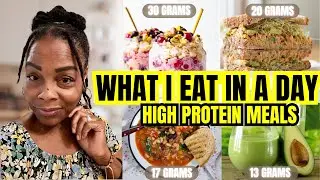 What I Eat In a Day for HIGH PROTEIN Plant-Based Energy | Easy Vegan Meals (No Protein Powder!)
