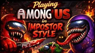 Playing Among Us in Impostor Style #yt #amongus #impostor